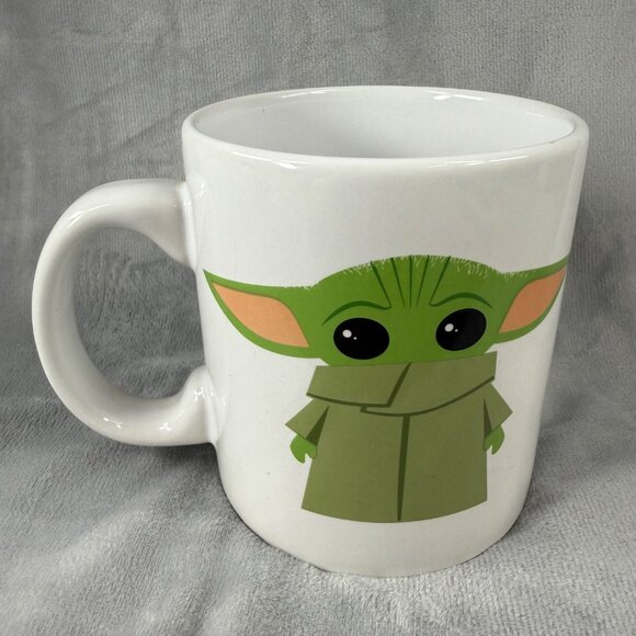 Baby Yoda Star Wars Mandalorian Child Ceramic Coffee Tea Drink Mug with Handle - Picture 4 of 16